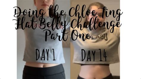 chloe ting flat belly challenge